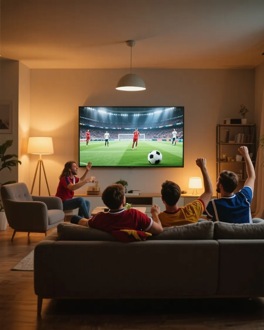 觀賽情境示意圖