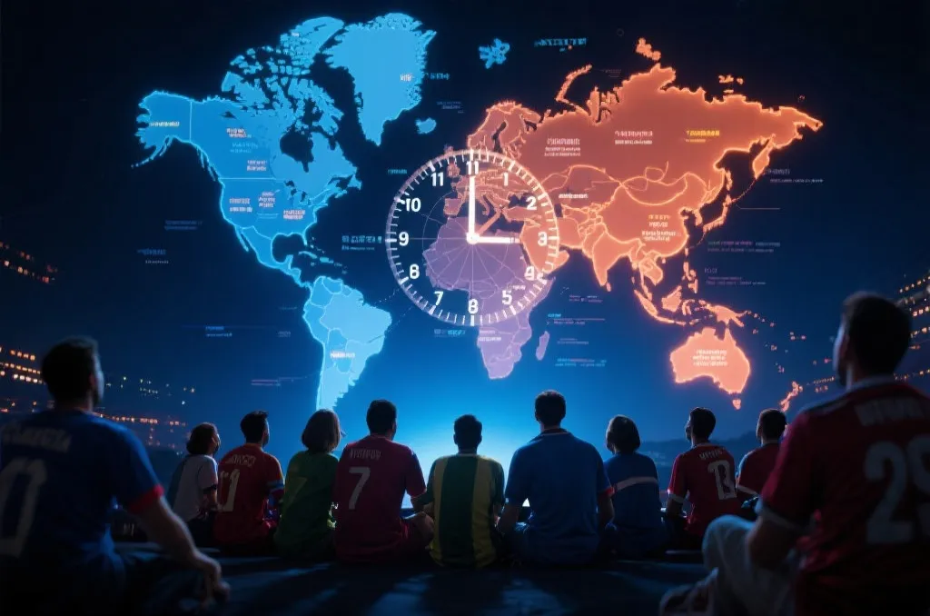 2026世界杯小组赛美国时间来袭：欧洲凌晨、亚洲深夜、南美清晨，全球球迷作息被彻底改写